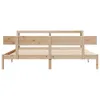 vidaXL Massivholzbett ohne Matratze 180x200 Kiefernholz Produktbild-Vorschau 4