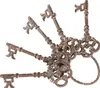 Vintage Deko Schlüsselbund Rost Metall Shabby Chic 20,5cm Produktbild-Vorschau 2