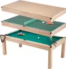 KANGUI Table de salle à manger 3 en 1 avec billard et ping Voir les images du produit 1