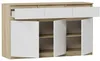 Komoda 120 cm 3 zásuvky 3 dveře skříňka FRAMIRE S-3 mix Náhled obrázku produktu 5