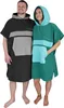 normani Surfer Poncho - Baumwoll Bademantel mit Kapuze Produktbild-Vorschau 4