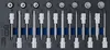 BGS technic Tool Tray 1/3: Bit Socket Set, 2662 mm, 2,66 kg Produktbild-Vorschau 4