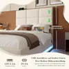 Flieks Polsterbett 90x200cm mit Ladefunktion, Stauraumbett Produktbild-Vorschau 8