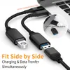 INF USB-C-auf-USB-3.0-Adapterkabel 5 Gbit/s Schwarz Produktbild-Vorschau 9