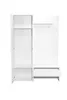 BETTSO Flurgarderobe Garderoben mit Spiegel und Lamellen I Produktbild-Vorschau 2