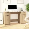 Schreibtisch mit Beistellschrank Sonoma-Eiche Holzwerkstoff Produktbild-Vorschau 2