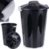 Pratica pattumiera da 40 litri in resistente materiale nero Anteprima dell’immagine prodotto 6
