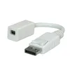 Adaptér ROLINE DisplayPort, DP samec - Mini DP samice Náhled obrázku produktu 4