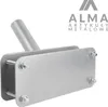 Supporto per bandiera da balcone in metallo, grigio Anteprima dell’immagine prodotto 5