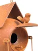 DanDiBo Mangeoire pour oiseaux à suspendre Rouille noble Voir les images du produit 8