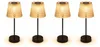 4er Set LED Solarleuchte, Tischlampe, rauchfarben, H 29 cm Produktbild-Vorschau 1