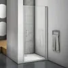 Nischentür 100x185cm Duschkabine Drehtür  5mm ESG Produktbild-Vorschau 1