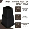 JustValue Möbelerhöher Set Schwarz – 8/13/20 cm – Max. 600 Produktbild-Vorschau 3
