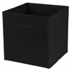 DOCHTMANN Úložný box textilný, čierny 31x31x31cm Náhľad obrázku produktu 1