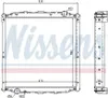 NISSENS 62877A Kühler Wasserkühler Motorkühler für MAN L Produktbild-Vorschau 1