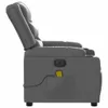 The Living Store Massagesessel Elektrisch Grau Kunstleder Produktbild-Vorschau 10