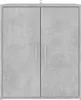 vidaXL Schuhschrank Betongrau 60x35x70 cm Holzwerkstoff Produktbild-Vorschau 11