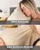 dibea Edel-Renforcé-Wendebettwäsche Beige – 155x220 cm Produktbild-Vorschau 4