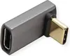 ROLINE USB4 Gen 3x2 Adapter Typ C ST/BU, Aluminium, 90°, Produktbild-Vorschau 3