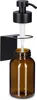 Relaxdays Seifenspender, 2er Pack, 250ml, Braunglas, Produktbild-Vorschau 6