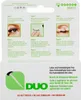 The image shows the back of a product package with instructions on how to apply false eyelashes. Náhľad obrázku produktu