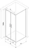 Mexen Exo Duschkabine, schwenkbar 80 x 80 cm, transparent, Produktbild-Vorschau 3