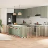 vidaXL Cancelletto per cani 9 pezzi con porta pieghevole Anteprima dell’immagine prodotto 2