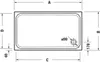 DURAVIT 720099000000000 Duschwanne D-Code 1500x750x85mm Produktbild-Vorschau 8
