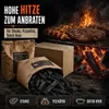 Premium Holzkohle - 20 kg | Hartholz-Charcoal für Produktbild-Vorschau 8