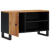 vidaXL TV-Schrank 80x33x46 cm Massivholz Akazie & Produktbild-Vorschau 1