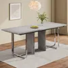 okwish Esstisch 180×80×75 cm moderner Produktbild-Vorschau 1