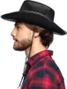 Chapeau de cowboy noir pour adultes taille unique Voir les images du produit 6