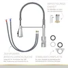 Lenz KALANI² Küchenarmatur Chrom – Profi-Spiralbrause, 2 Produktbild-Vorschau 5
