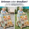 Laavir Holz-Lauflernwagen mit Aktivitätspanel - Baby Walker Produktbild-Vorschau 6