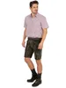 MADDOX Kurze Lederhose "Ammersee" mit Gürtel | Antik Smoke Produktbild-Vorschau 13