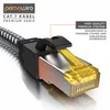 Primewire Patchkabel CAT 7, onbeschermde kabel met katoenen Productafbeelding-voorbeeld 3