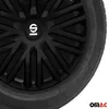 Sparco Radzierblenden Bergamo - 16-Zoll - Schwarz - Satz Produktbild-Vorschau 6