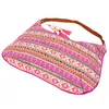 Farbenfrohe Boho-Umhängetasche – geräumige Damenhandtasche Produktbild-Vorschau 8