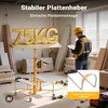 Zdvihák panelov Wiltec do max. 75 kg, výška 145-350 cm, Náhľad obrázku produktu 12