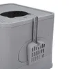 Katzentoilette Katzenklo XXL mit Hauben Toilette Produktbild-Vorschau 6
