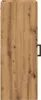 A side view of a wooden cabinet with a dark handle on the right side. Produktbild-Vorschau