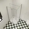 90x90cm 185cm 6mm ESG Nano Glas EckduscheFalttür Duschtür Produktbild-Vorschau 2