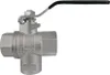 3-Wege-Kugelhahn 3/4" Produktbild-Vorschau 1