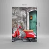 Bilder auf glas - Einteilig - Scooter transport italien Produktbild-Vorschau 3