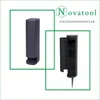 Novatool 1x Steckdosenturm 2-fach außen Anthrazit rund mit Produktbild-Vorschau 2