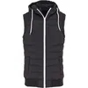 Pánská vesta Urban Classics Small Bubble Hooded Vest Náhled obrázku produktu 1