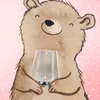 Mr. & Mrs. Panda Glas Windlicht Bär Schultüte - Transparent Produktbild-Vorschau 2