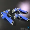 Bituxx 3er Set HVLP Lackierpistolen Druckluftpistole Produktbild-Vorschau 3