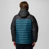COLUMBIA POWDER LITE II HOODED JAC Blau Produktbild-Vorschau 3