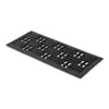 Astra Fußmatte Außen DYNAMIC RILLEN Schwarz 25 x 60 cm Produktbild-Vorschau 4